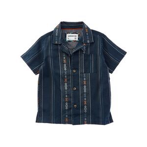 Sovereign Code Boys Tour Woven Shirt, Blue